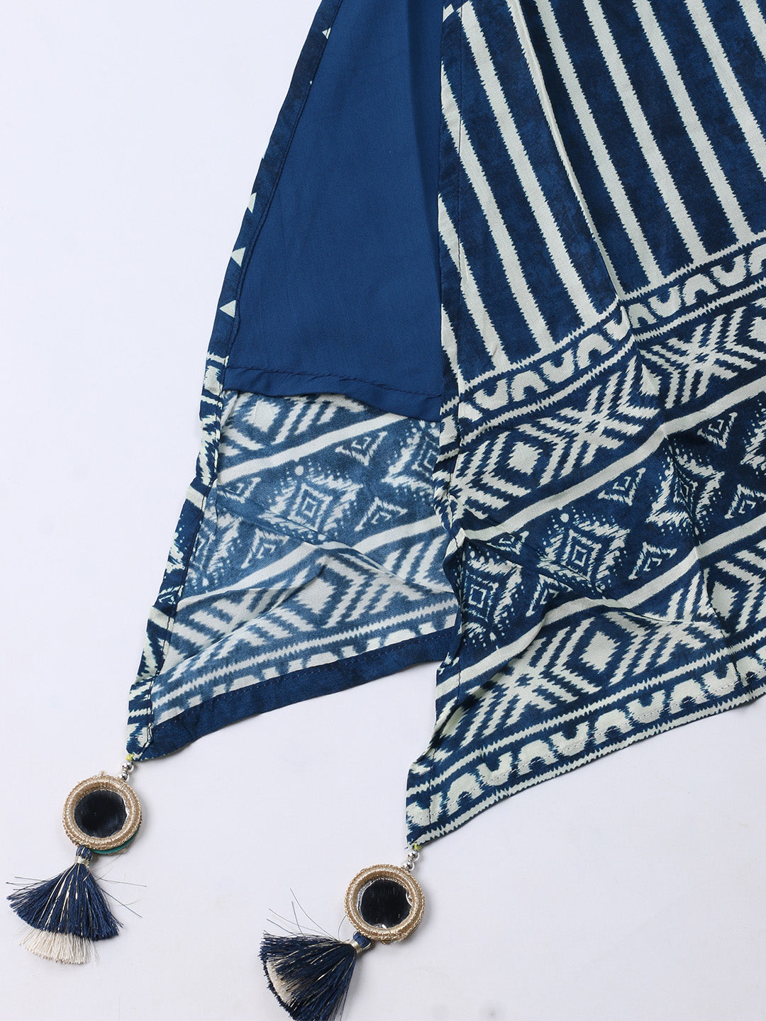 Russion Silk Printed Kurta With Pants