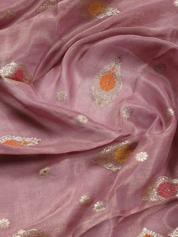 Neck Embroidered Handloom Unstitched Suit Piece With Printed Dupatta