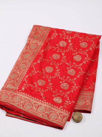 Zari Jaal Banarsi Woven Saree