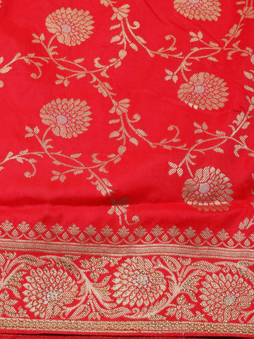 Zari Jaal Banarsi Woven Saree