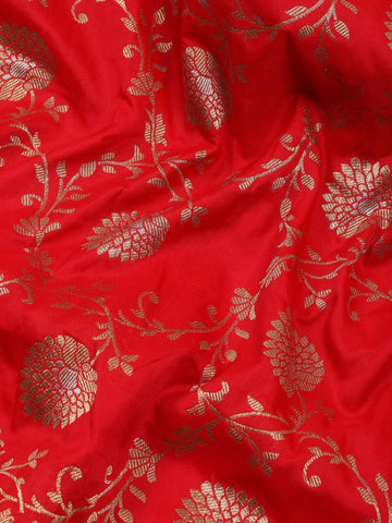 Zari Jaal Banarsi Woven Saree