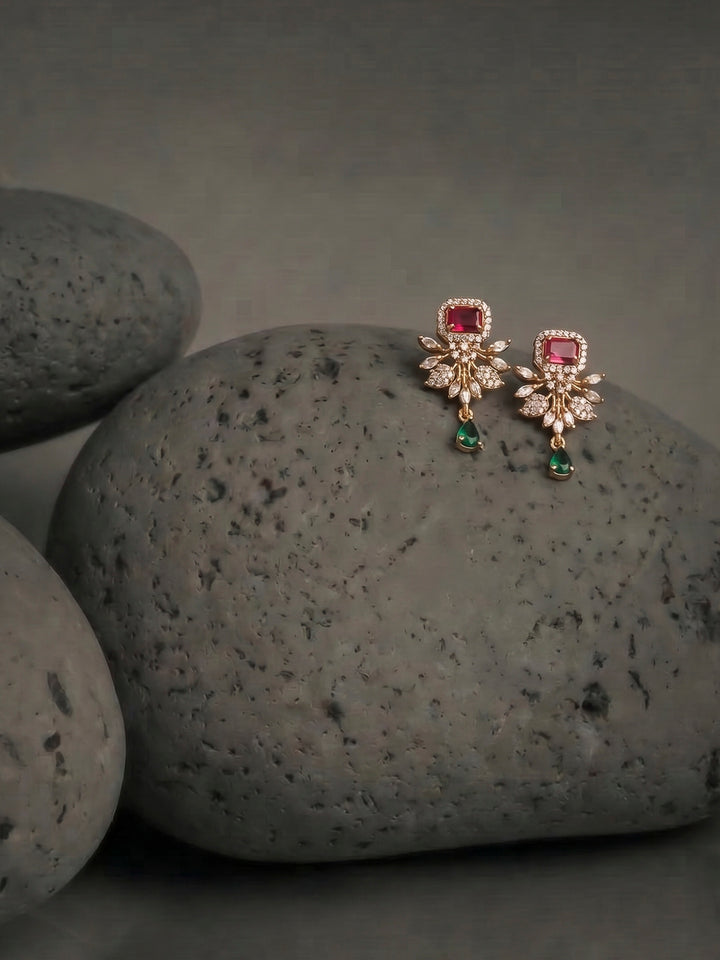 Gold-Multi Imitation Jewelry-Set