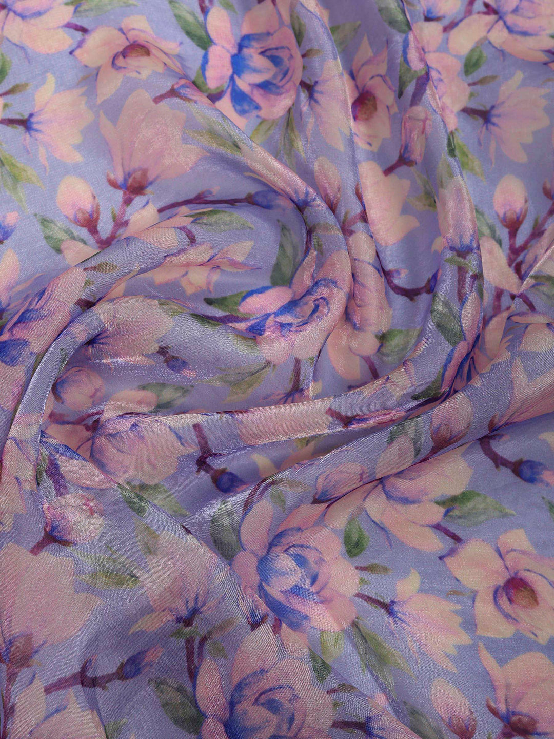 Hychint Organza Printed Saree