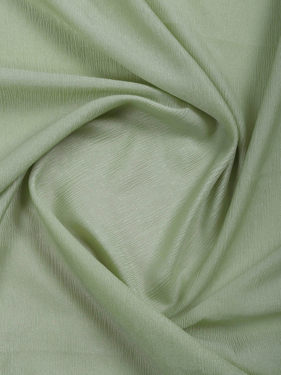Dusty Green Embroidered Organza Saree