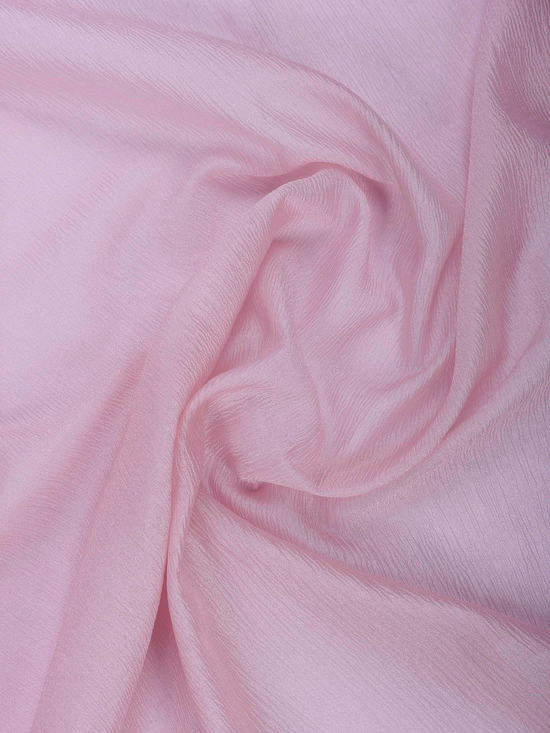 Pink Embroidered Organza Saree