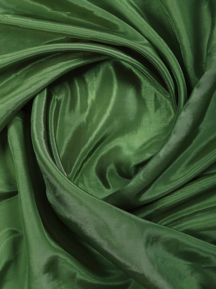 Green Embroidered Organza Saree