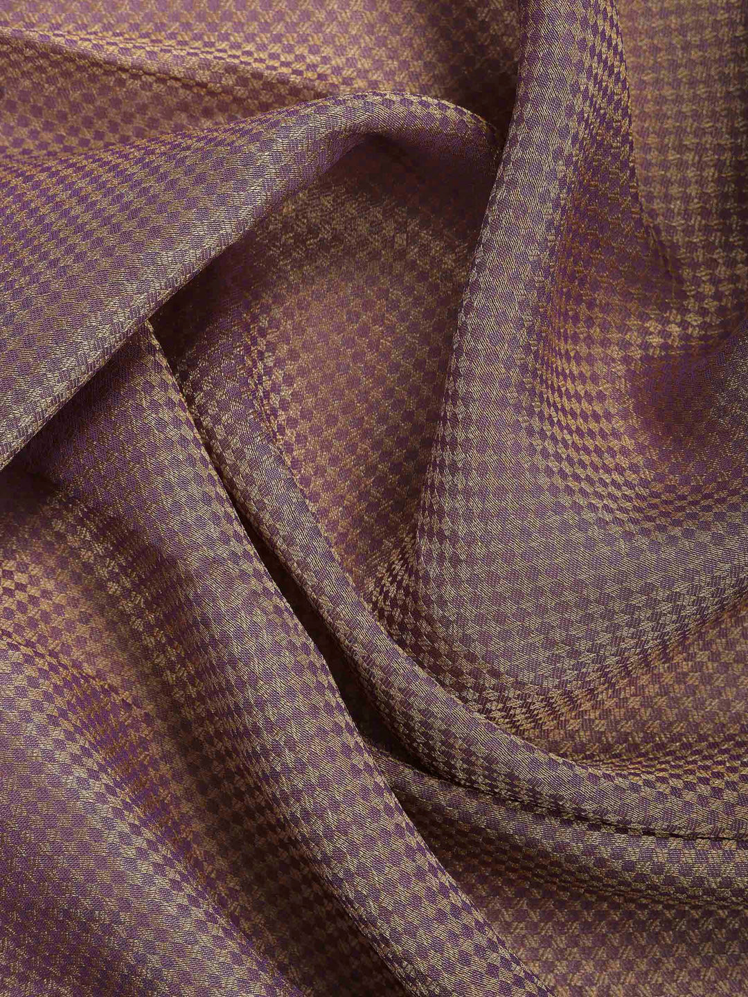 Lavender Embroidered Tissue Saree