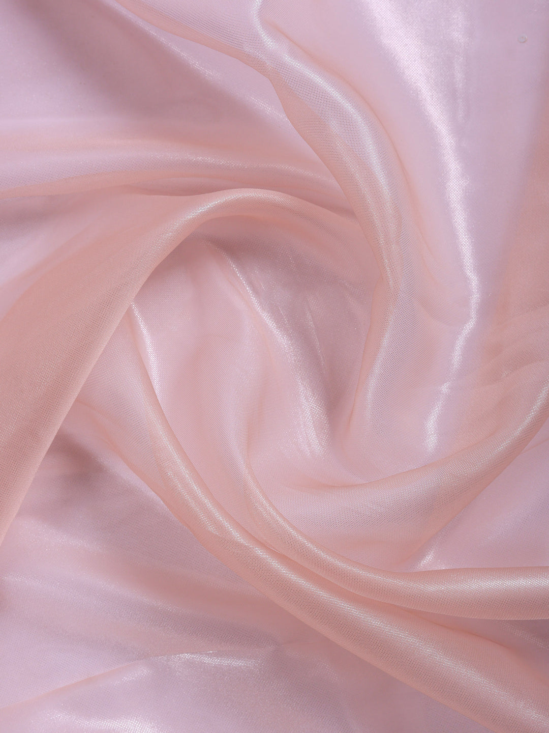 Peach Embroidered Tissue Saree