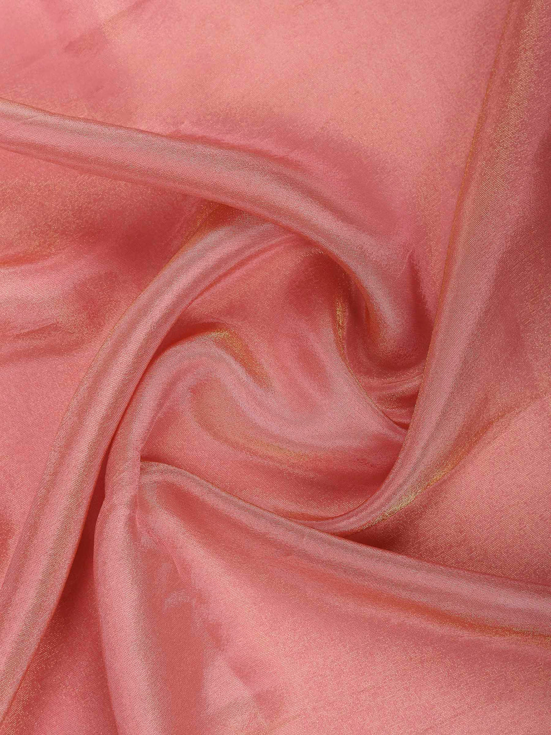 Pink Embroidered Tissue Saree