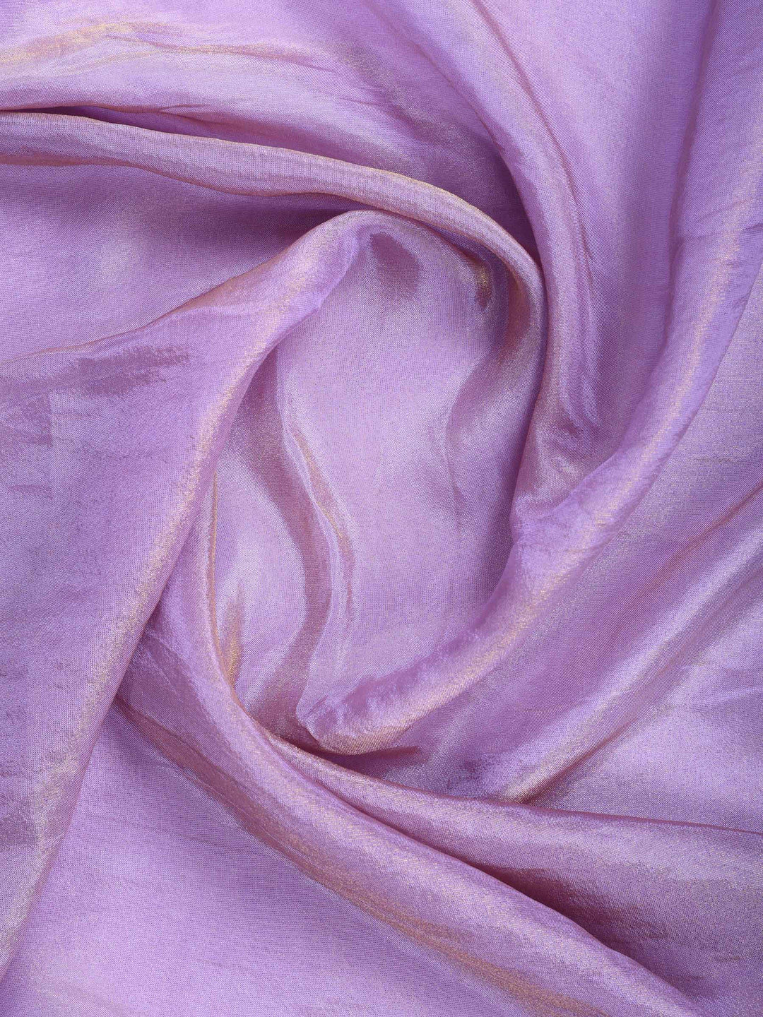 Lavender Embroidered Tissue Saree