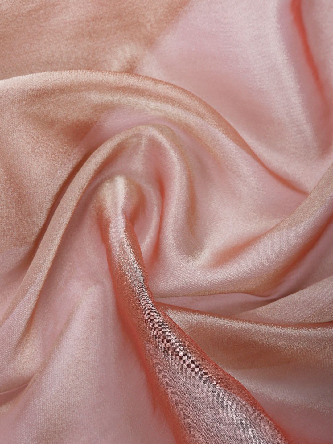 Dusty Pink Embroidered Tissue Saree