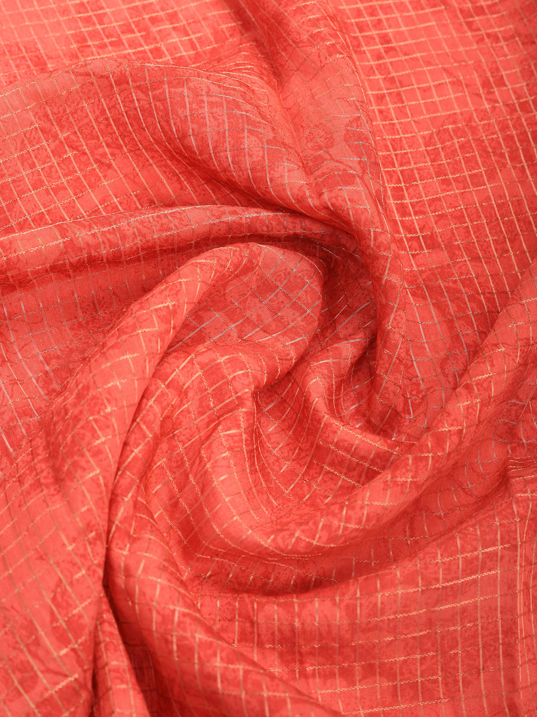 Grey Digital Print Cotton Blend Saree