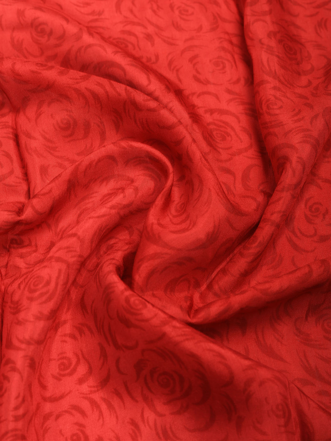 Maroon Digital Print Art Silk Saree