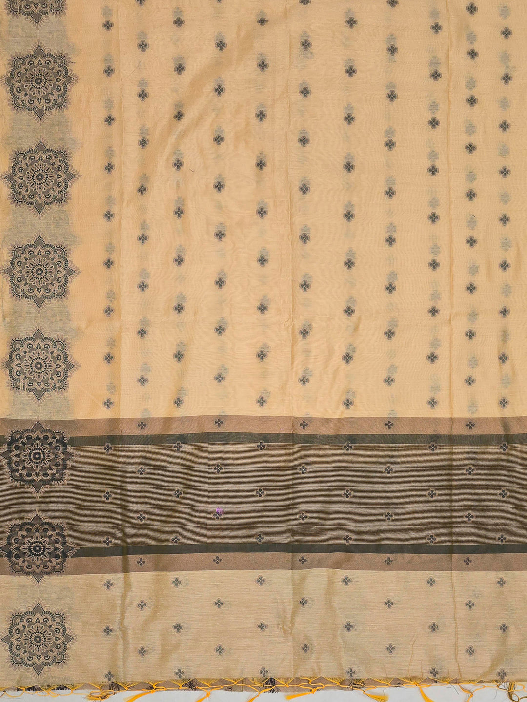 Gold Tussar Woven Saree