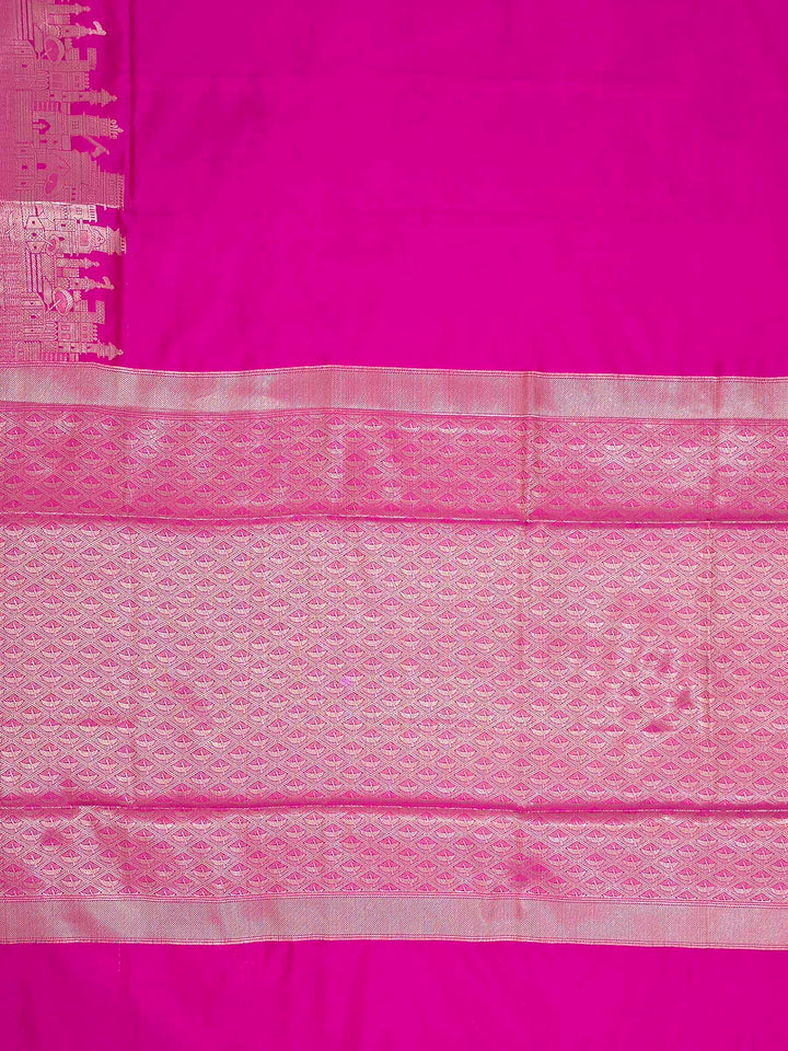 Rani Banarasi Woven Saree