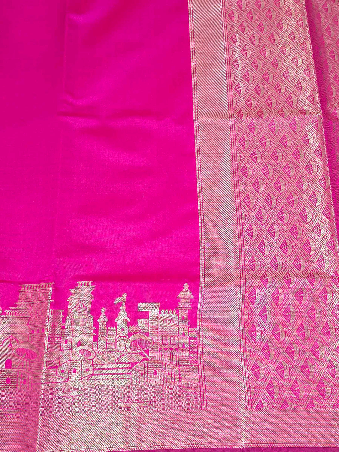 Rani Banarasi Woven Saree