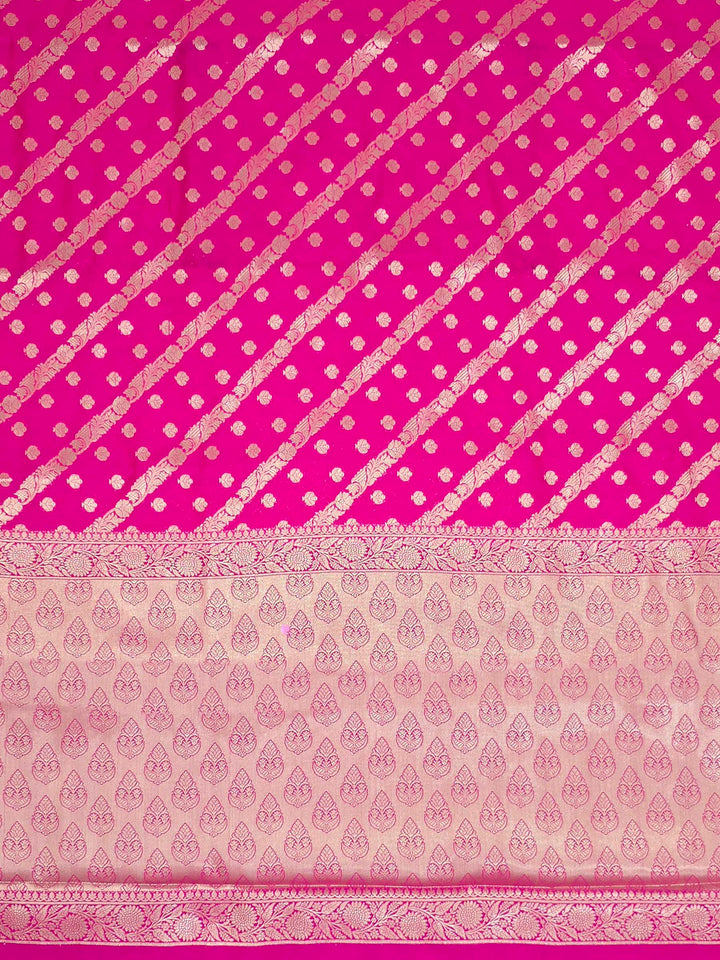 Rani Woven Design Banarasi Saree