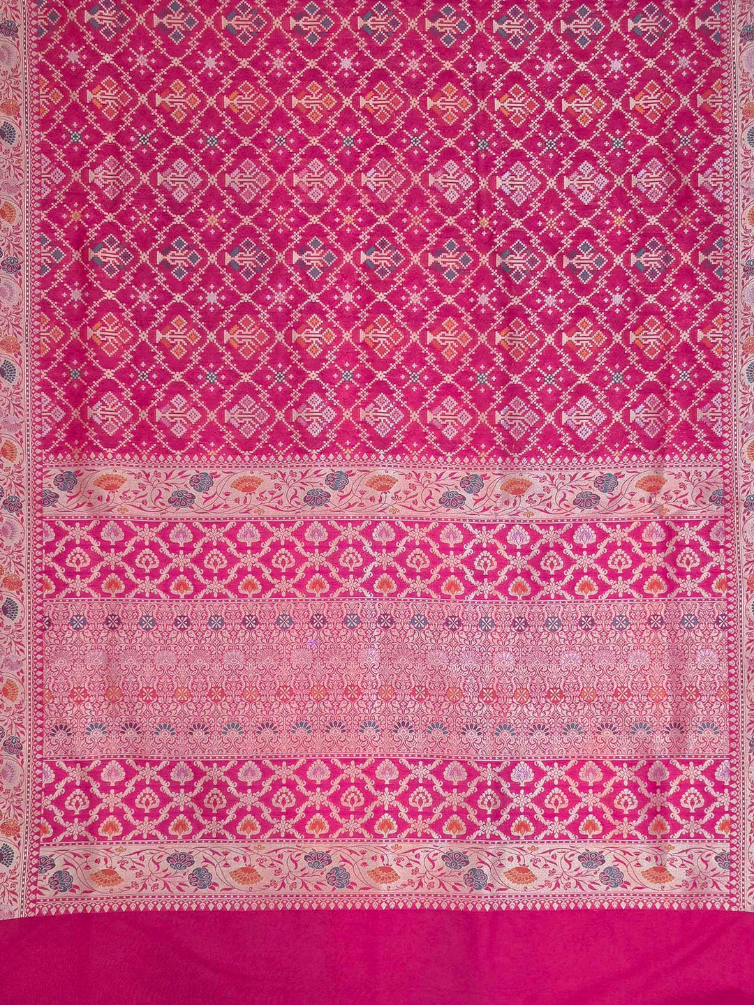 Rani Banarasi Woven Saree