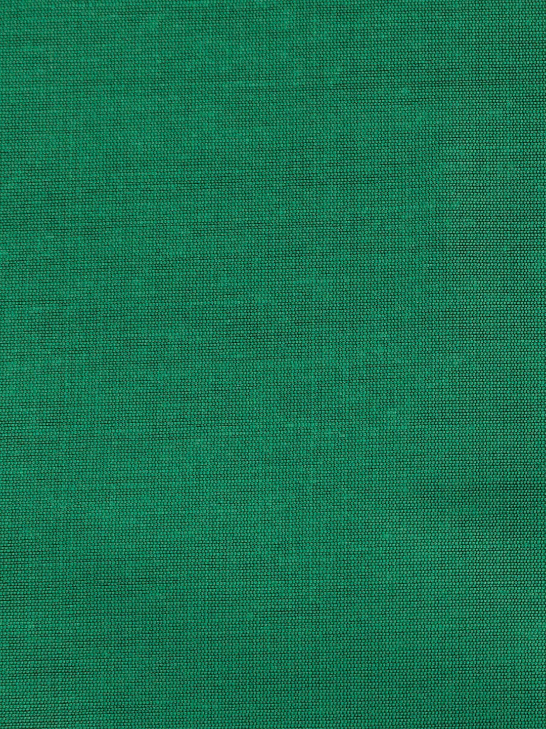 Green Banarasi Chanderi Unstitched Dress Material