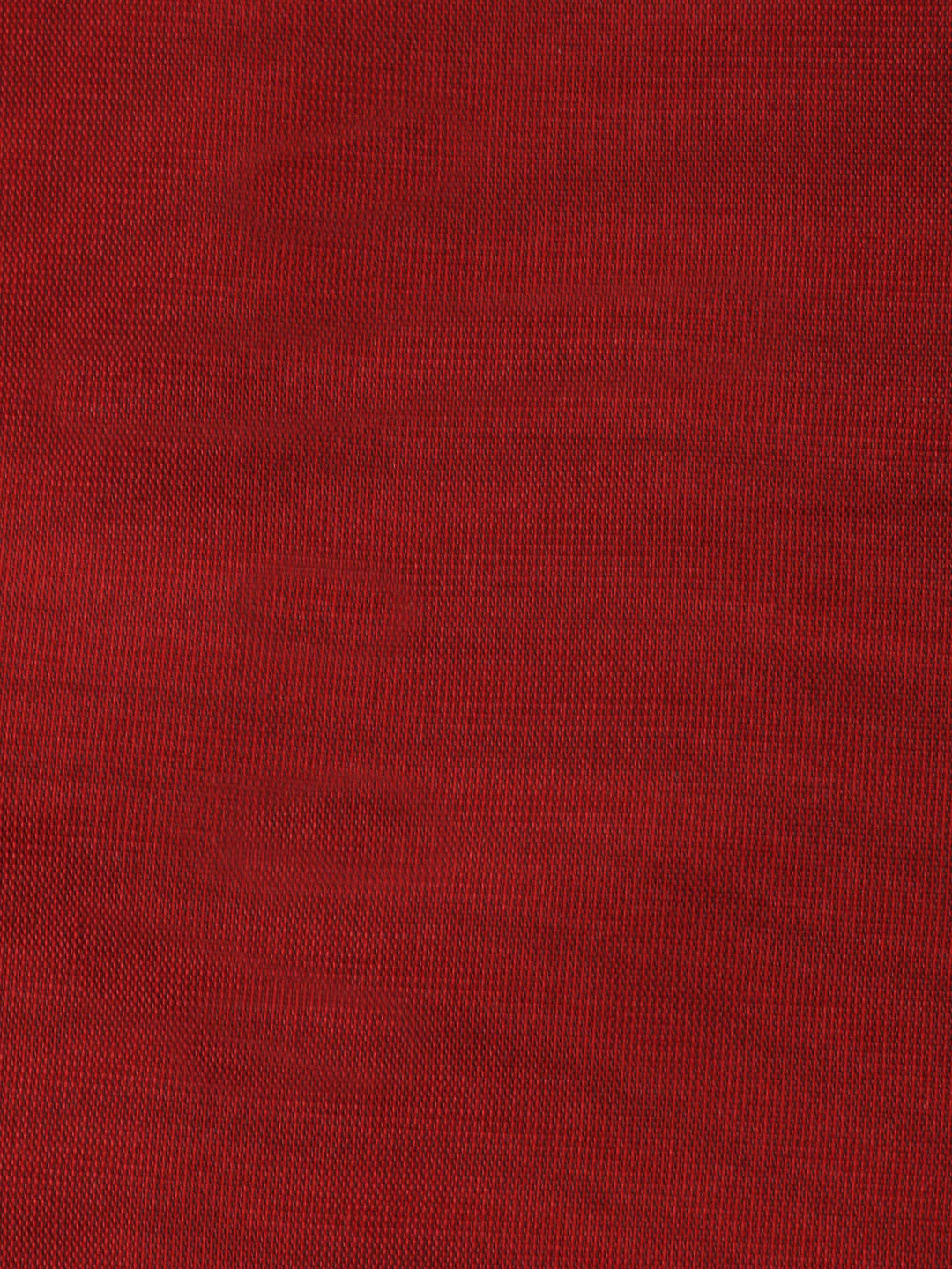 Red Woven Design Chanderi Unstitched Dress Material