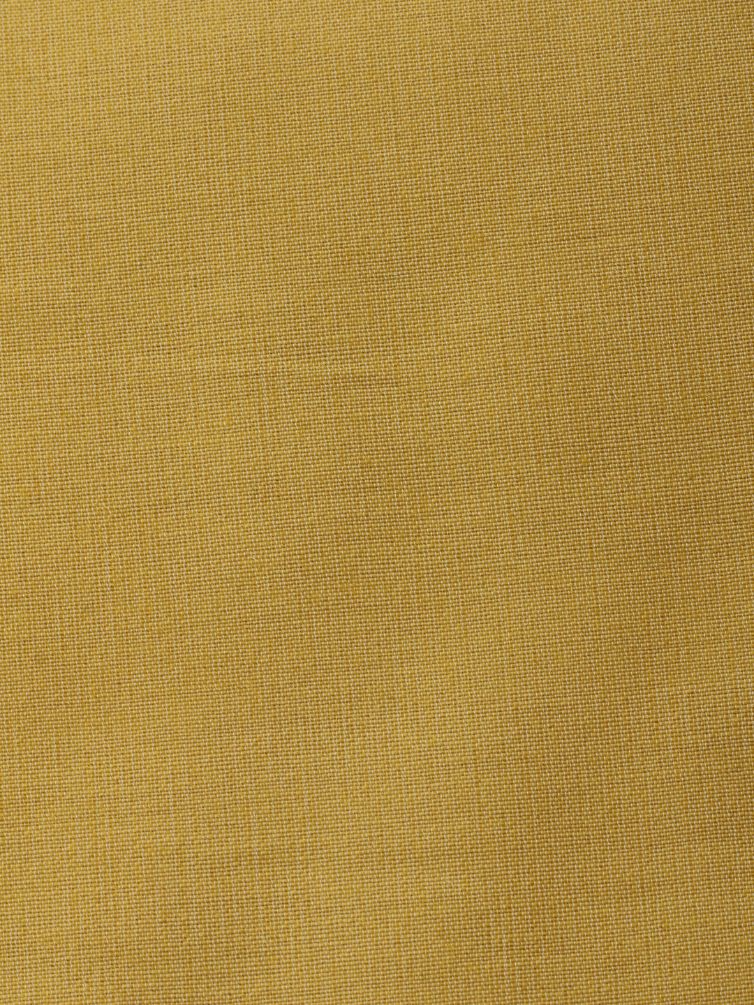 Mustard Chanderi Banarasi Unstitched Dress Material
