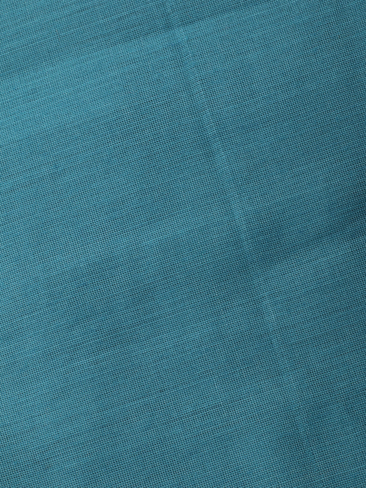 Sky Blue Chanderi Banarasi Unstitched Dress Material
