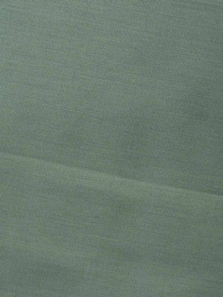 Aqua-Green Chanderi Woven Design Unstitched Dress Material