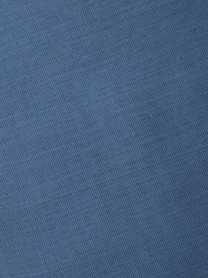 Grey Blue Chanderi Banarasi Unstitched Dress Material