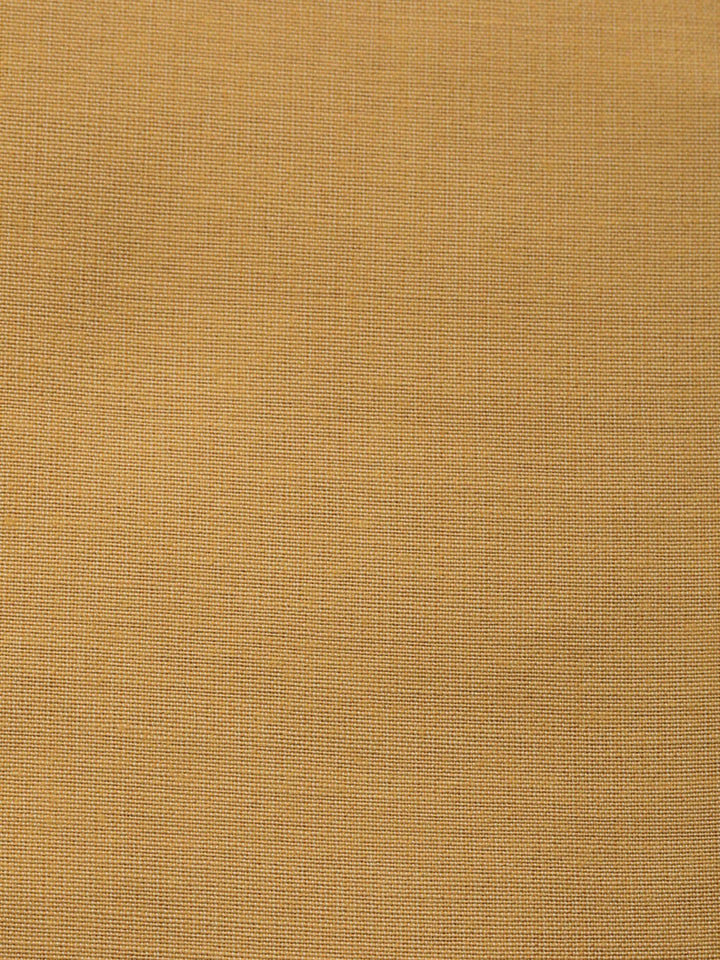 Mustard Banarasi Chanderi Unstitched Dress Material