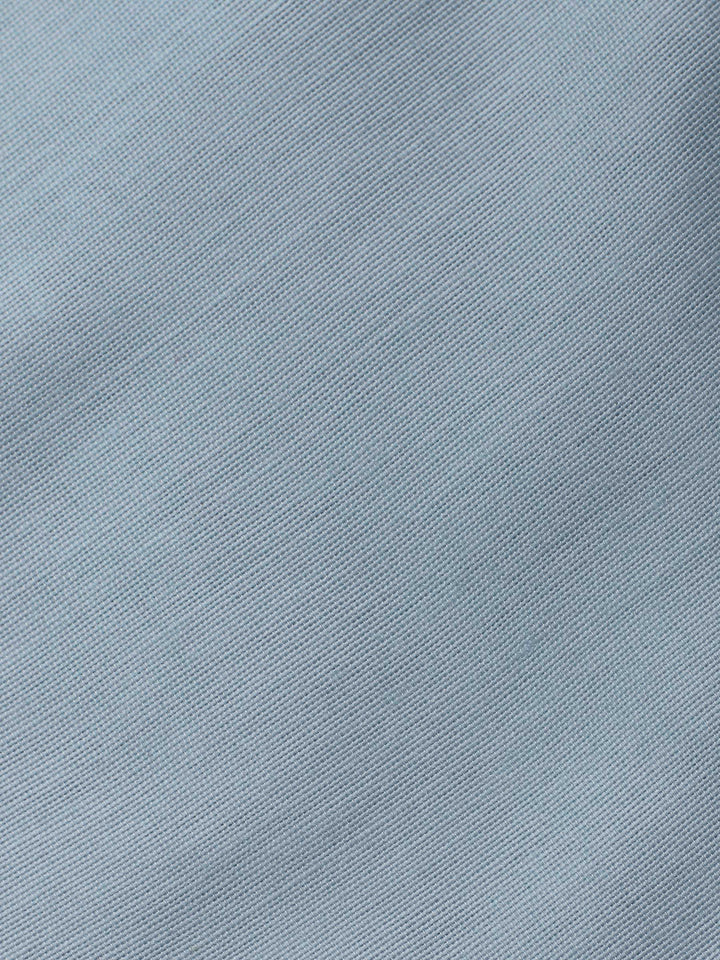 Grey Blue Woven Design Chanderi Unstitched Suit &amp; Pant With Banarsi Dupatta