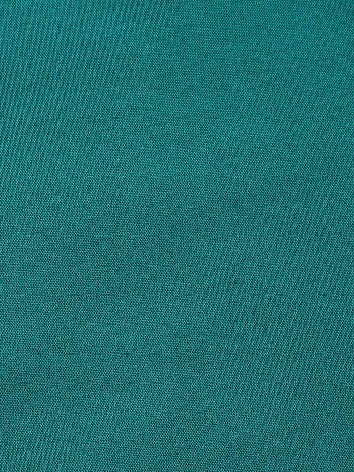 Rama Green Chanderi Banarasi Unstitched Dress Material