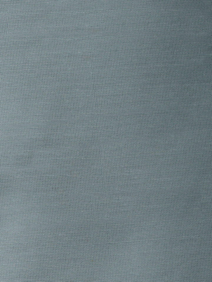 Grey Banarasi Chanderi Unstitched Dress Material