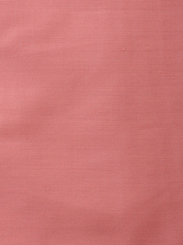 Peach Banarasi Chanderi Unstitched Dress Material