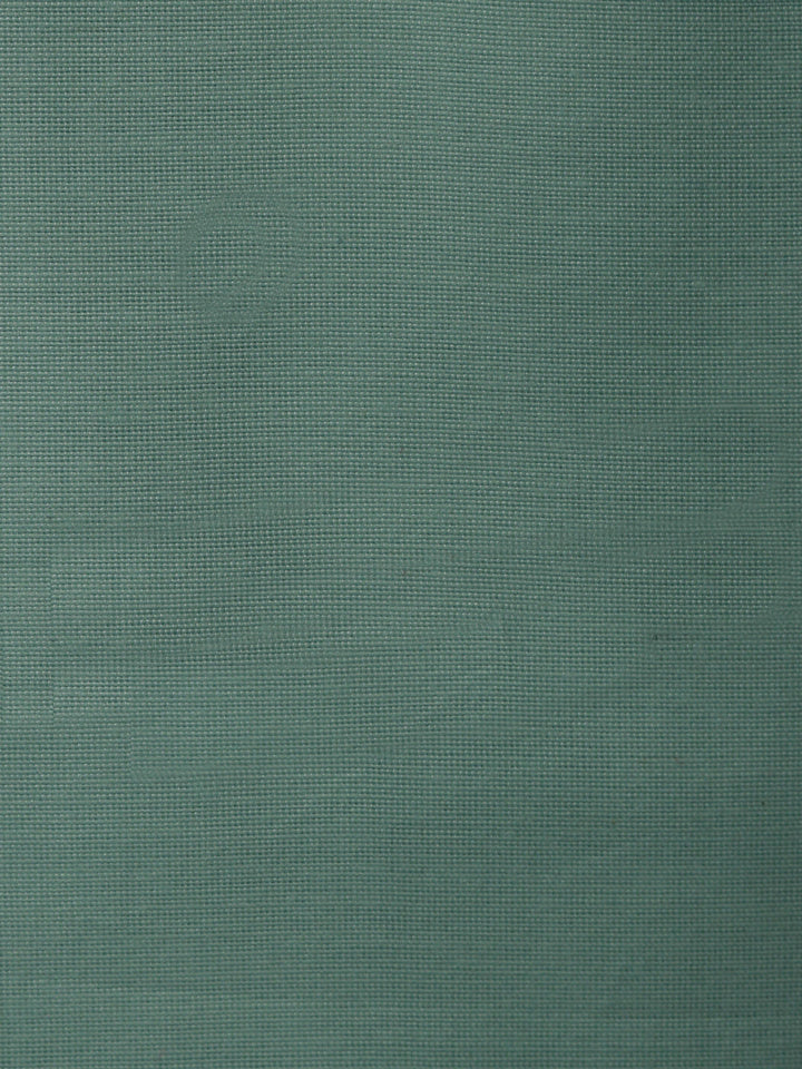 Sea Green Banarasi Chanderi Unstitched Dress Material