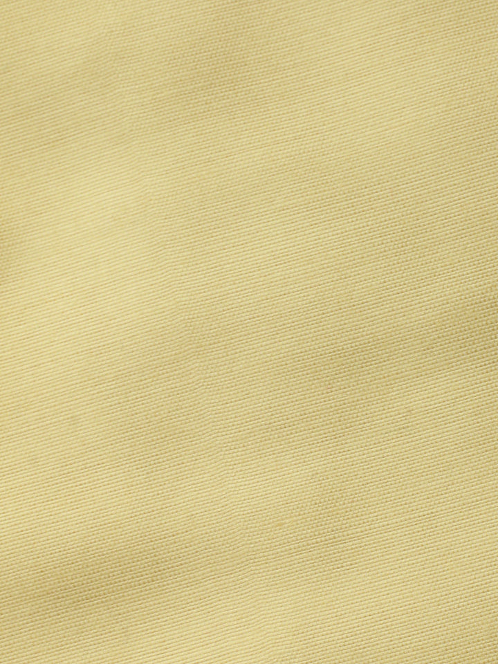 Yellow Woven Design Chanderi Unstitched Suit &amp; Pant With Banarsi Dupatta