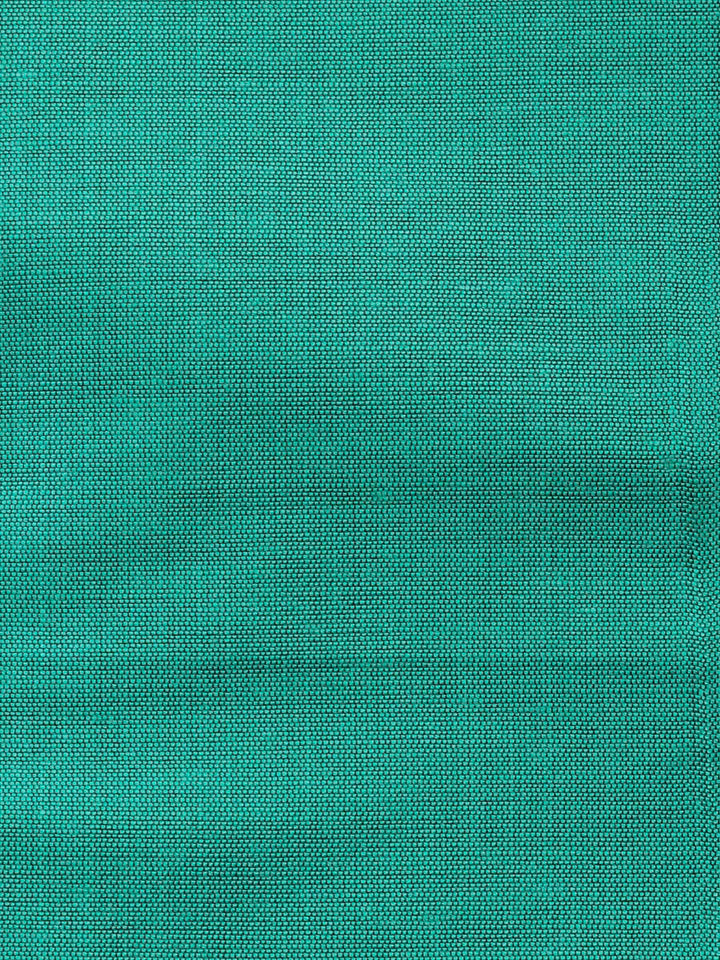 Green Banarasi Chanderi Unstitched Dress Material