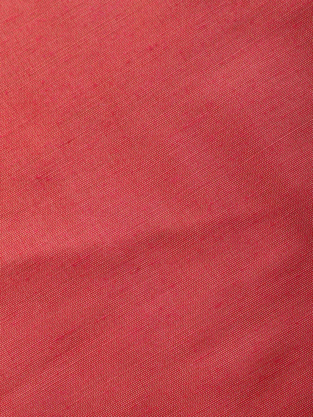 Rust Woven Design Chanderi Unstitched Suit &amp; Pant With Banarsi Dupatta