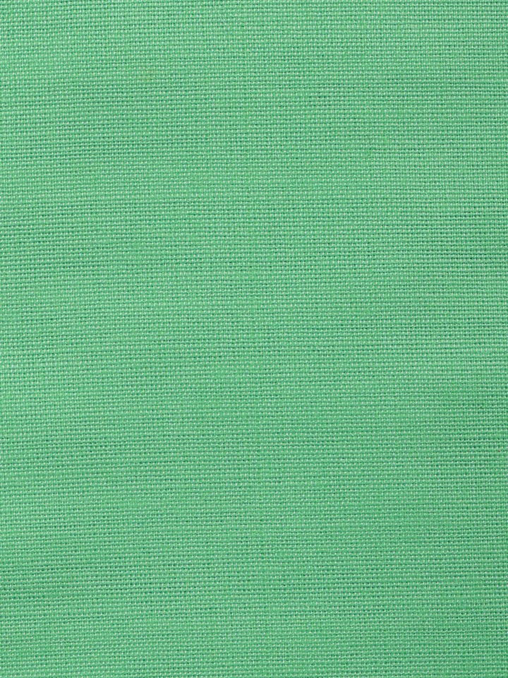 Green Banarasi Chanderi Unstitched Dress Material