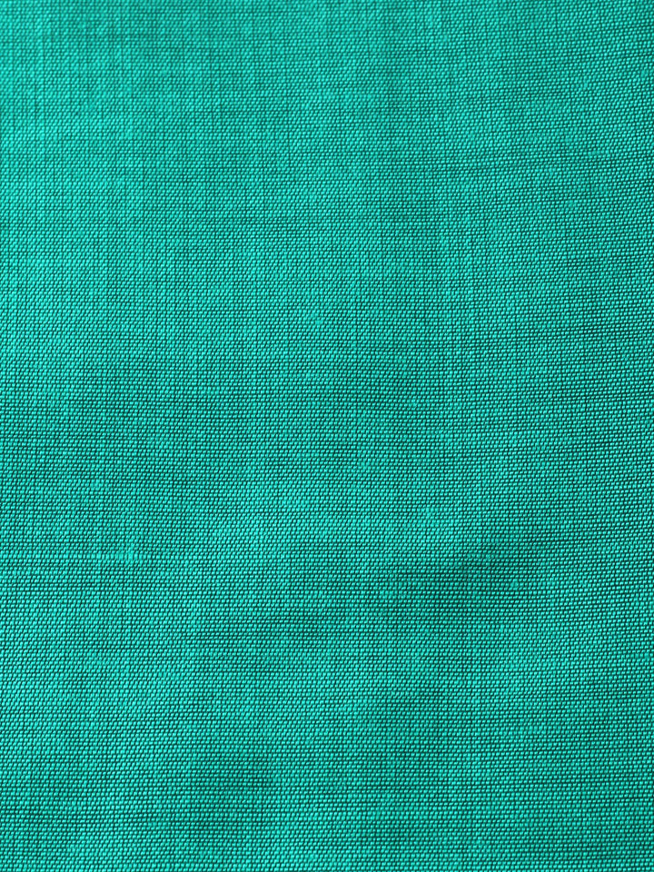 Green Woven Design Chanderi Unstitched Suit &amp; Pant With Chanderi Dupatta