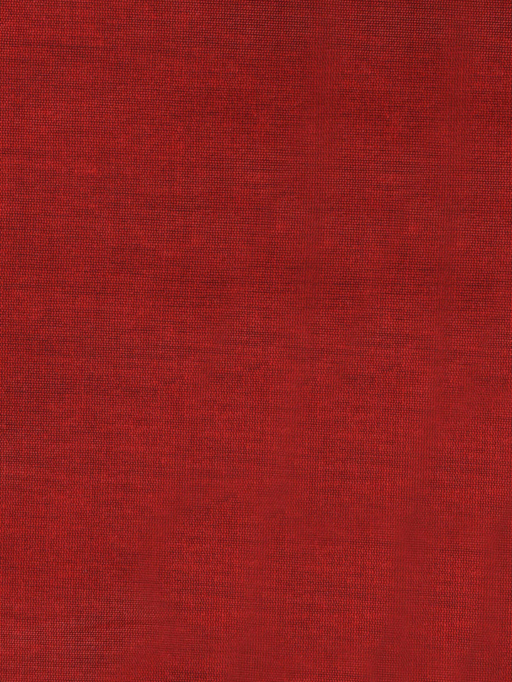 Maroon Woven Design Chanderi Unstitched Suit &amp; Pant With Chanderi Dupatta