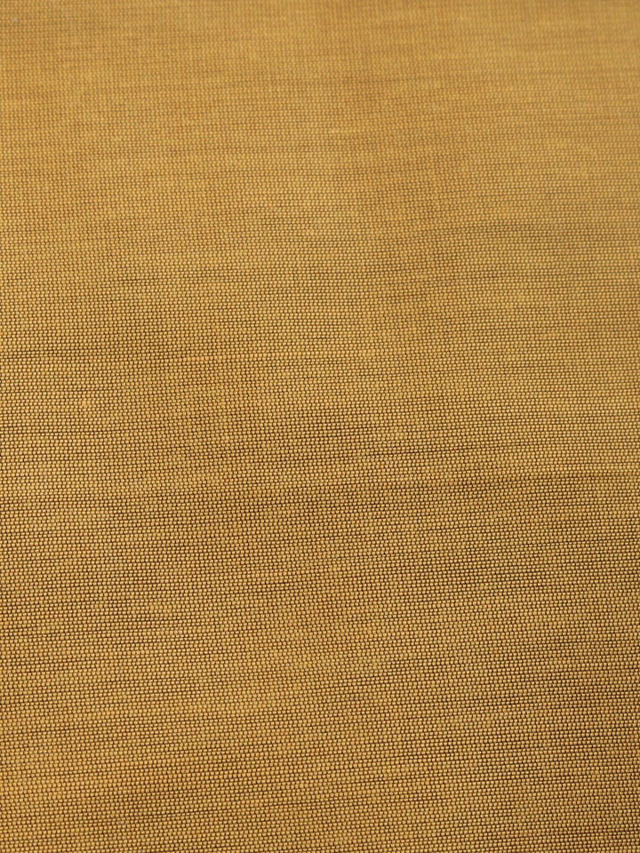 Mustard Woven Design Chanderi Unstitched Suit &amp; Pant With Chanderi Dupatta