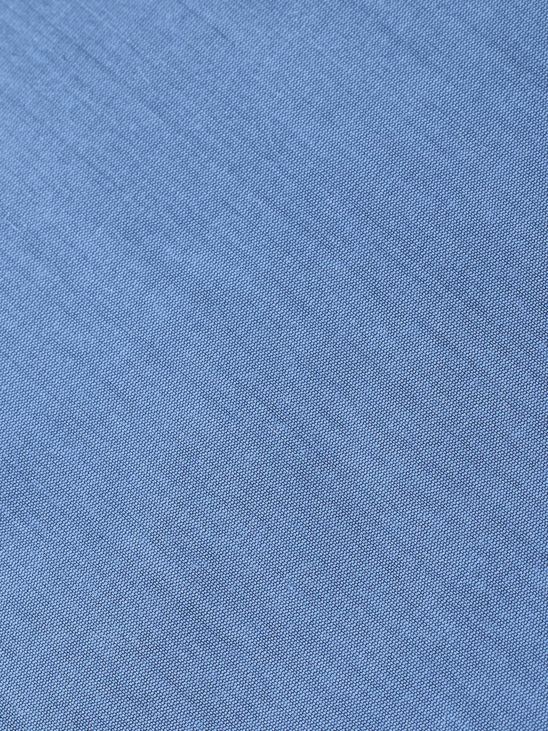 Grey Blue Woven Design Chanderi Unstitched Suit &amp; Pant With Chanderi Dupatta