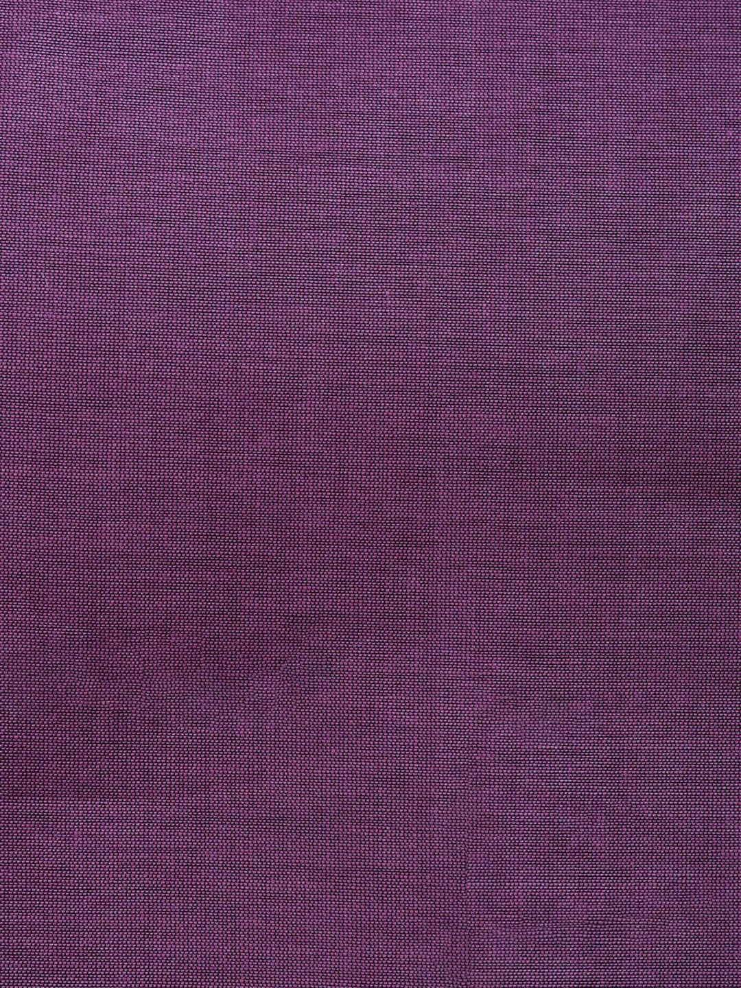Lavender Woven Design Chanderi Unstitched Suit &amp; Pant With Chanderi Dupatta