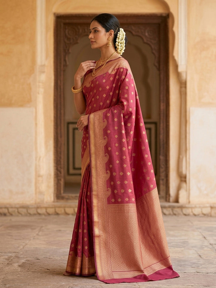 Gazari Woven Design Art Silk Saree