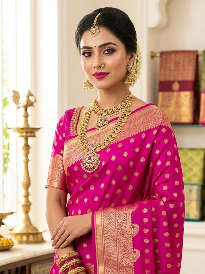 Rani Art Silk Woven Saree