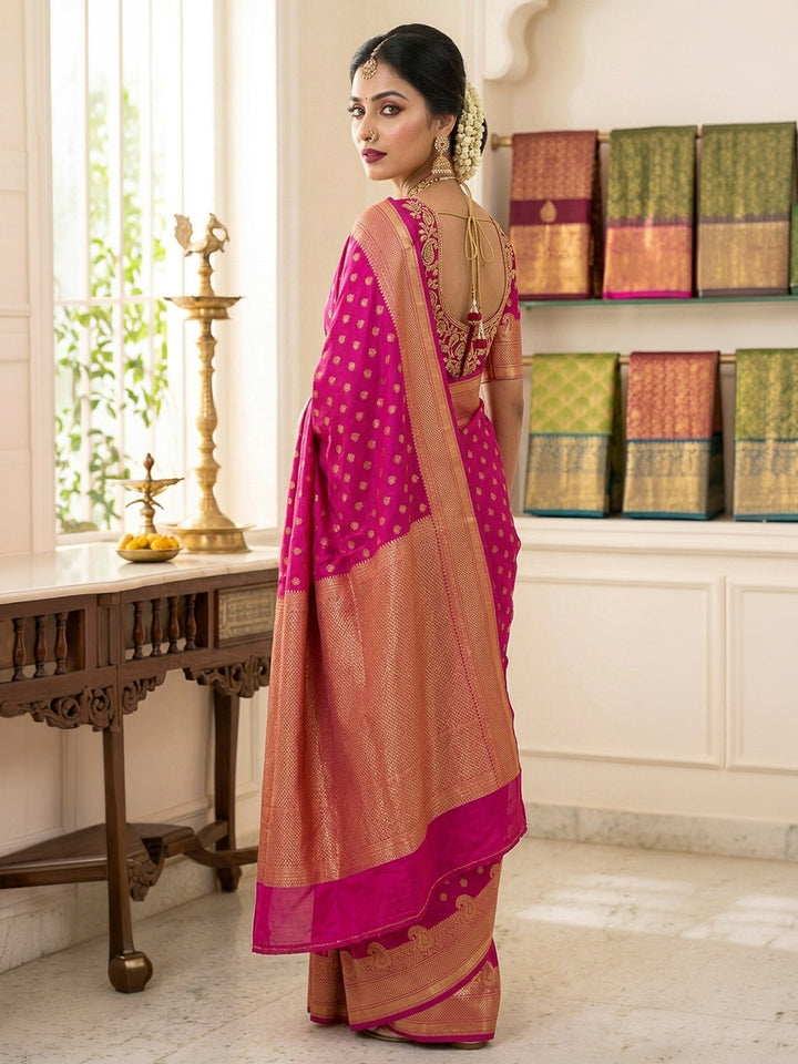 Rani Art Silk Woven Saree