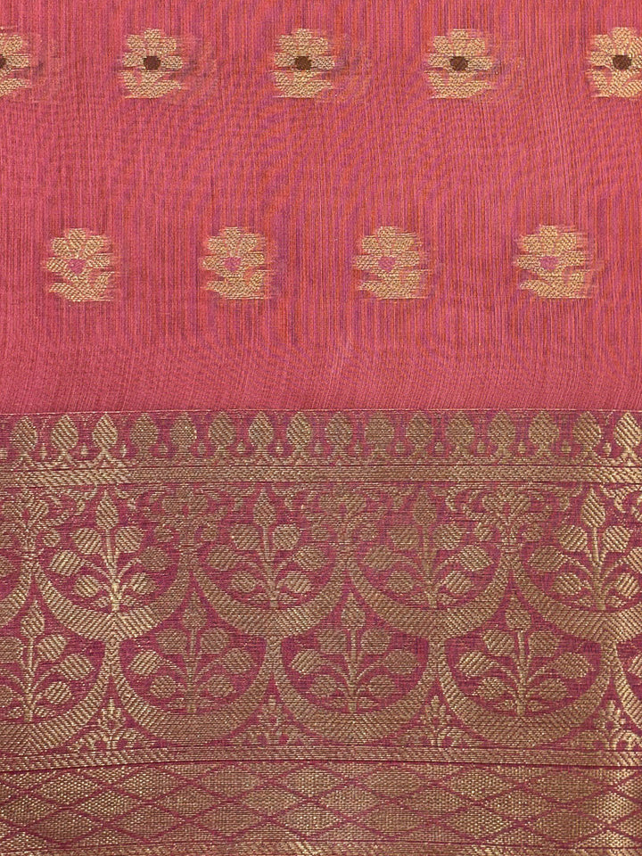 Gazari Printed Chanderi Unstitched Dress Material