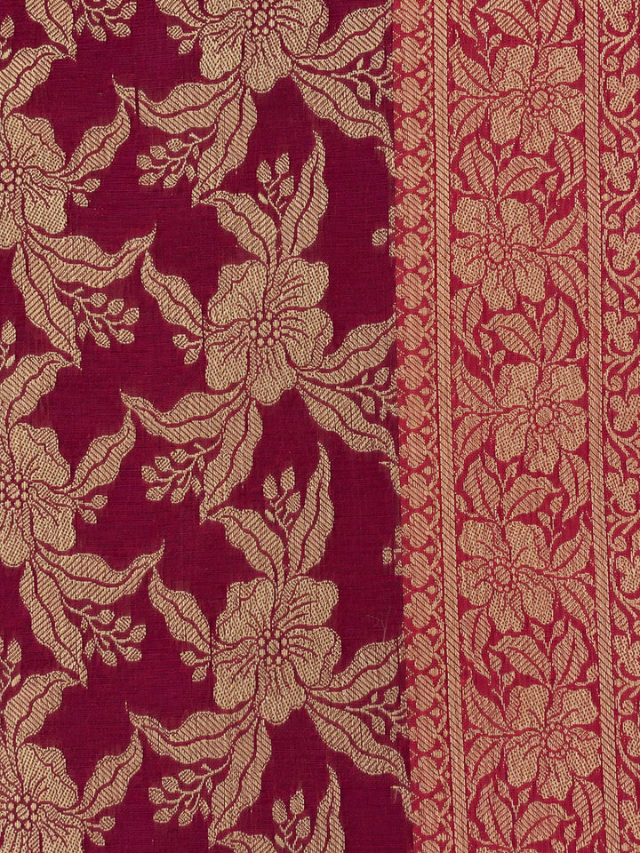 Rani Printed Chanderi Unstitched Dress Material