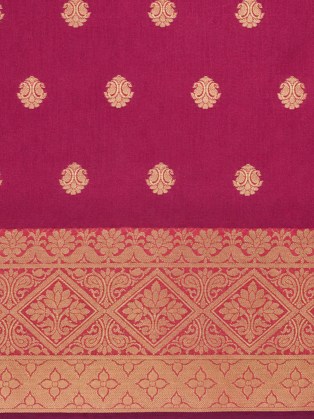 Rani Printed Chanderi Unstitched Dress Material
