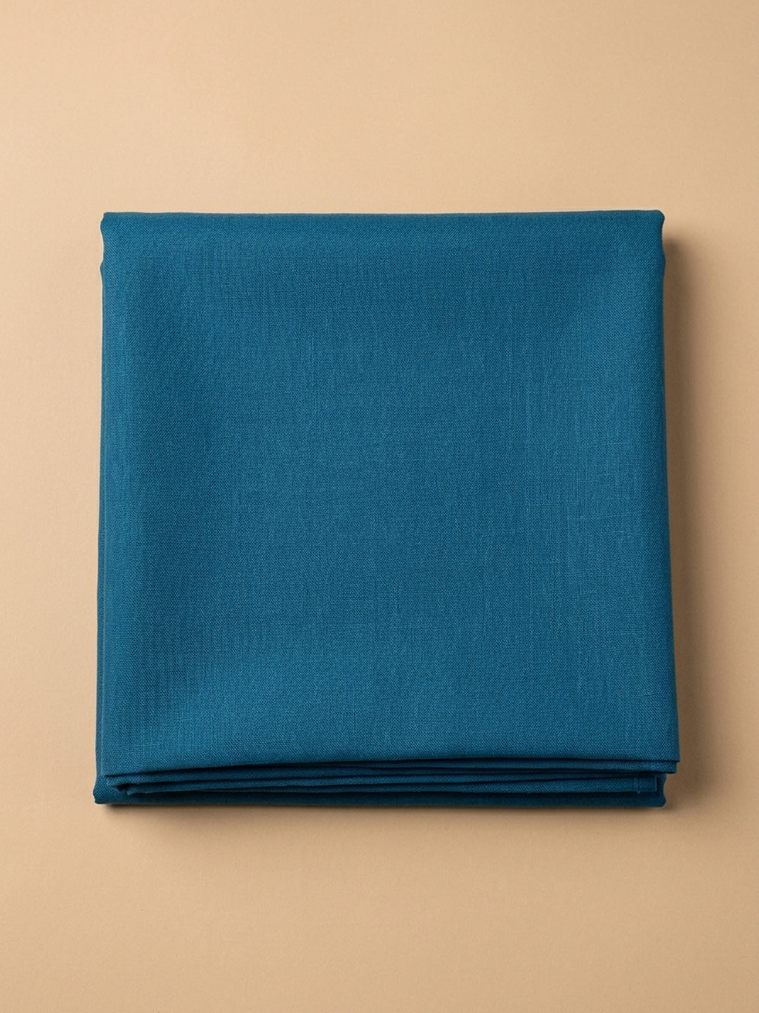 Blue Embroidered Chanderi Unstitched Suit &amp; Pant With Chanderi Dupatta